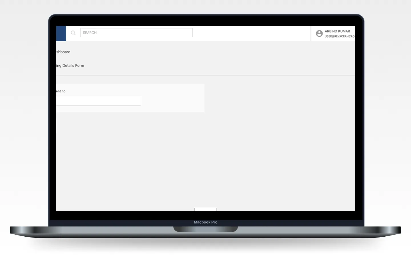 web dispatch packing form